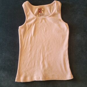 Ivy's Vine girls XL white Tank Top 100% cotton staple basic essential undershirt